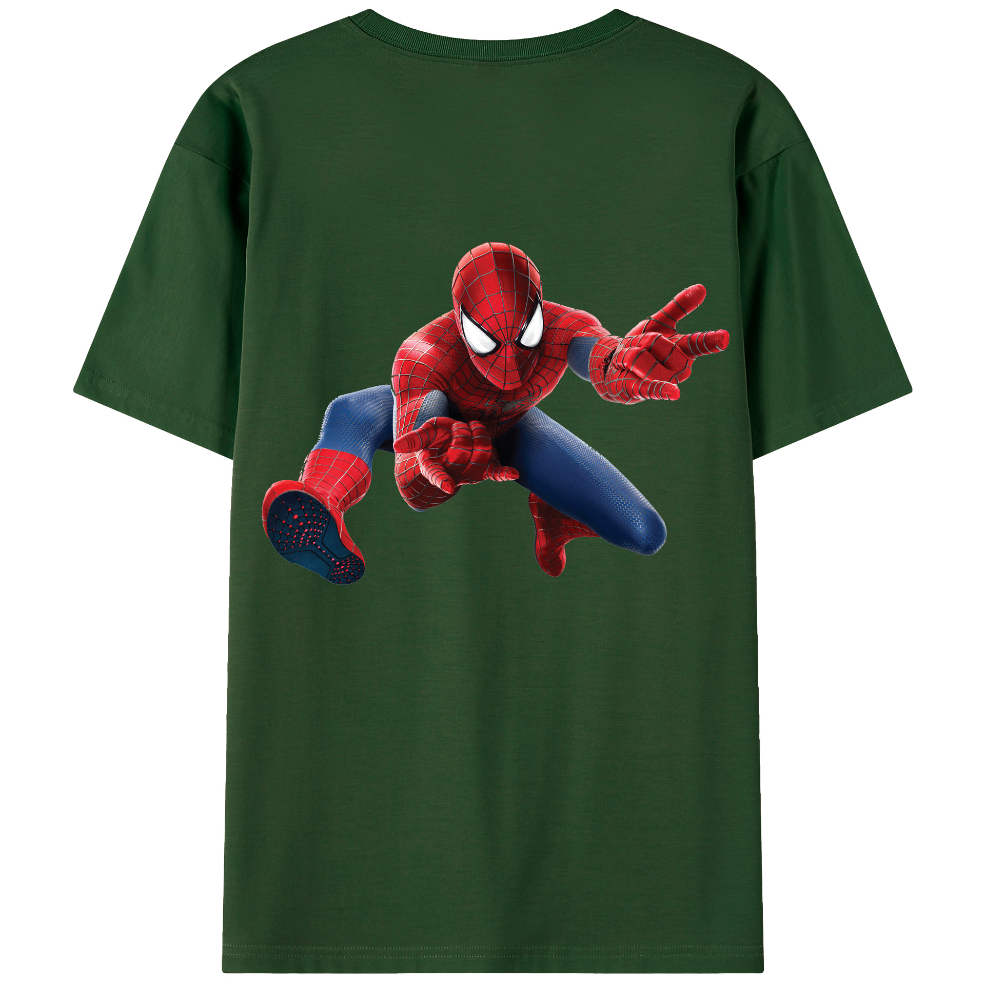 （画像用） アベンジャーズ The Avengers 綿100％半袖Tシャツ（背面プリント）